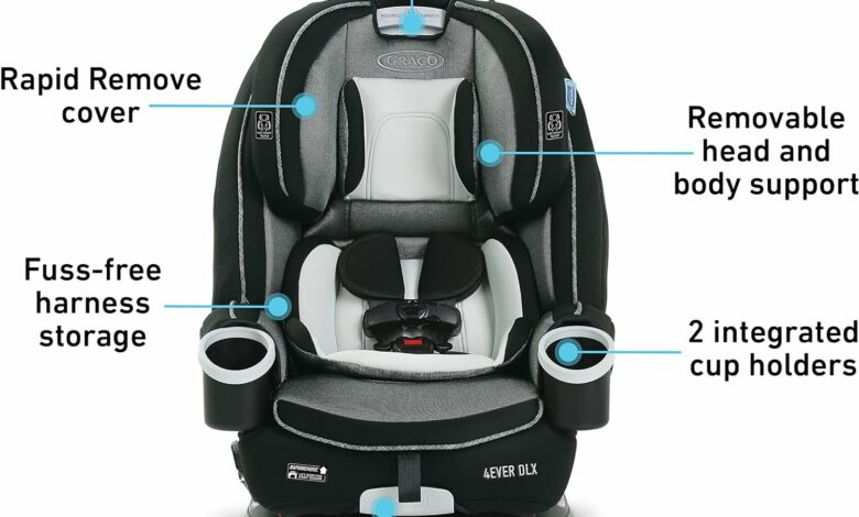 cadeira de carro infantil 4ever dlx 4 em 1 graco rosa review